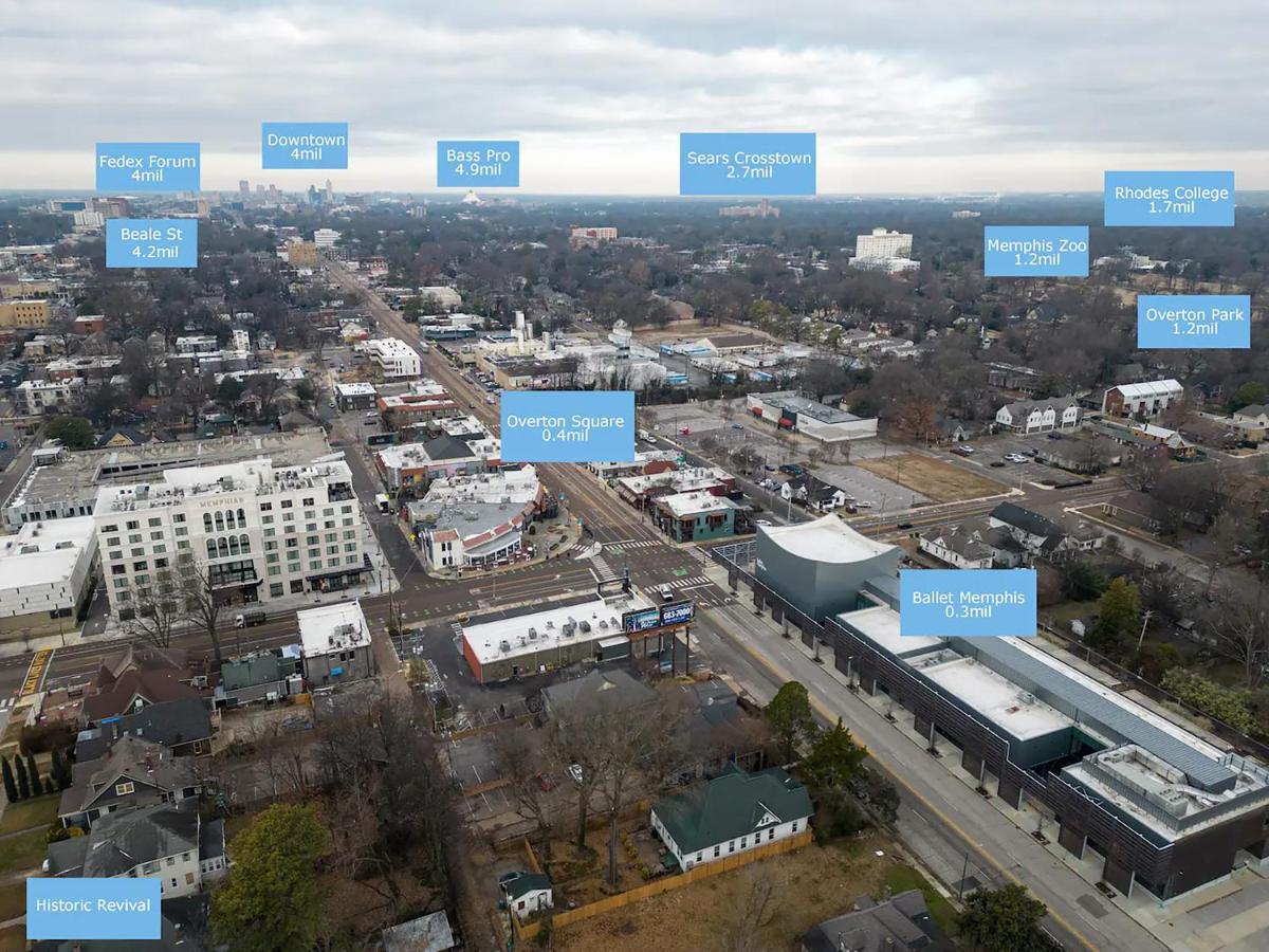 Historic Revival King Bed Midtown Memphis 70 Fast Wifi Free Parking Yes Pets Villa Exterior foto
